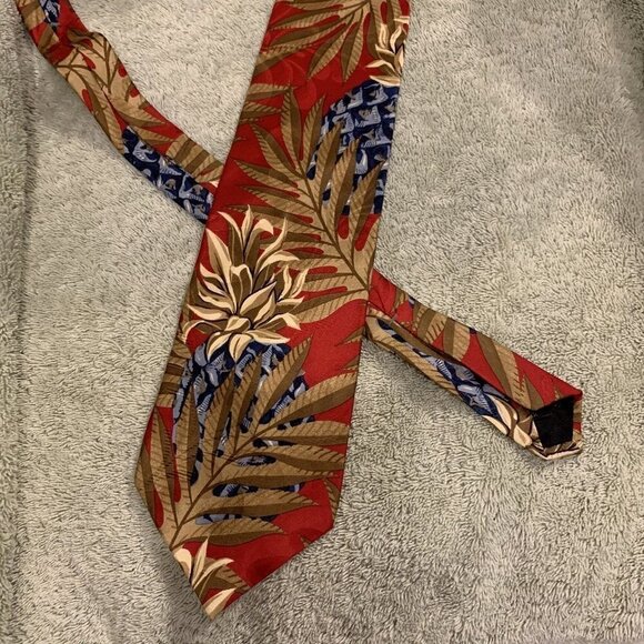 Bugatti Aloha Classic Necktie. Light Sheen. Exceptional Style. WR - Picture 1 of 3